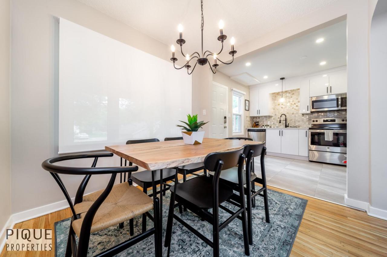 6 Bed Chic Stylish - 5 Mins To U Of A & Whyte Ave - Fast Wi-fi - Free Parking & Netflix *