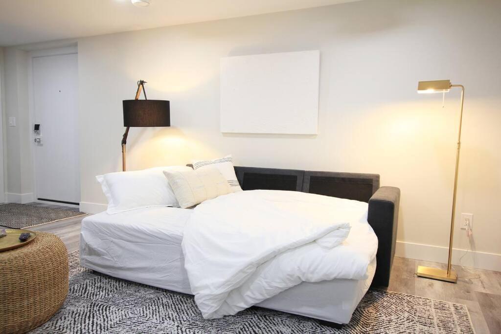 Apartment Executive Bsmt Suite, King Bed, 5 Min To Dt & Whyte Ave, Sleeps 6!