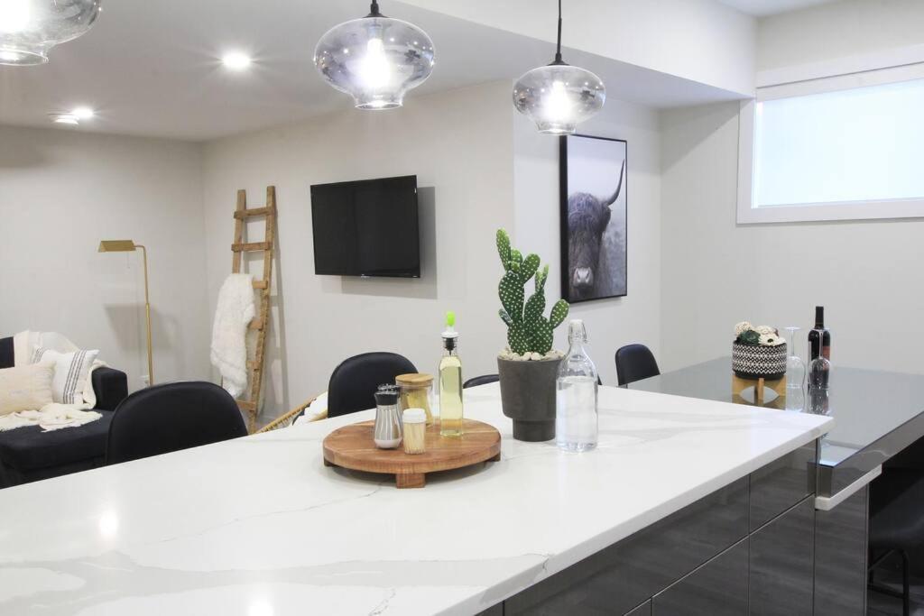 Executive Bsmt Suite, King Bed, 5 Min To Dt & Whyte Ave, Sleeps 6!