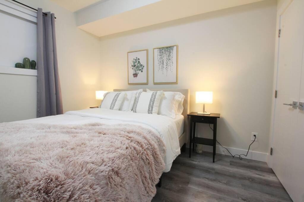 Apartment Executive Bsmt Suite, King Bed, 5 Min To Dt & Whyte Ave, Sleeps 6!