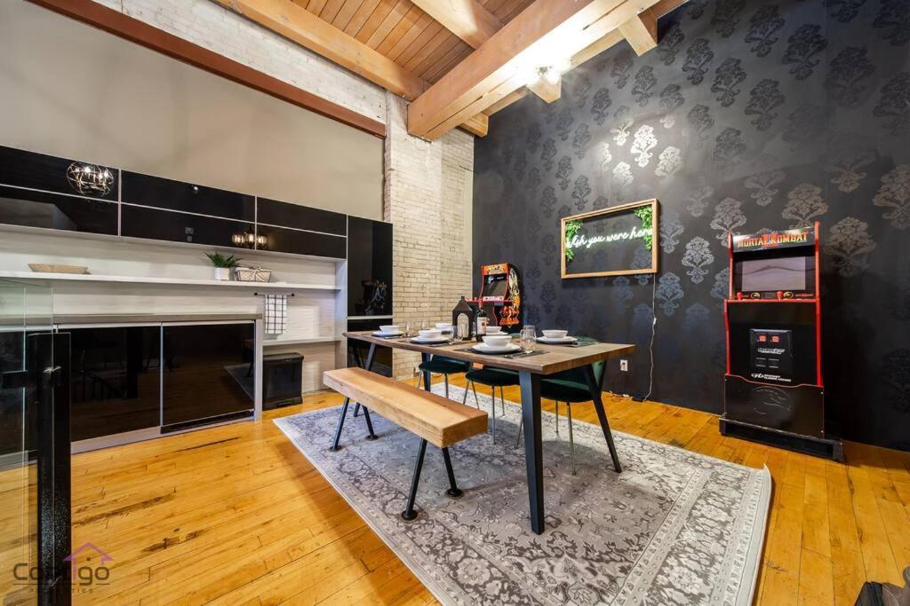 Historic Jd Loft, Near Ice District, Rogers Place, Ug Parking Edmonton