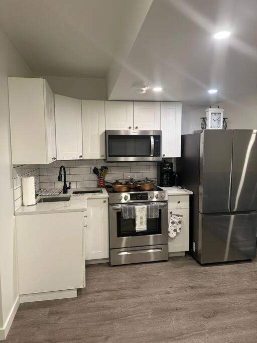 Brand New 1 Bedroom Basement Suite. Wi-fi,netflix Apartment