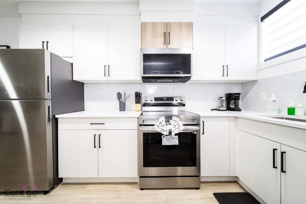 Apartment The Zen Den, King Bed, Near Dt, Wem, Heated Floor, Bsmt Edmonton