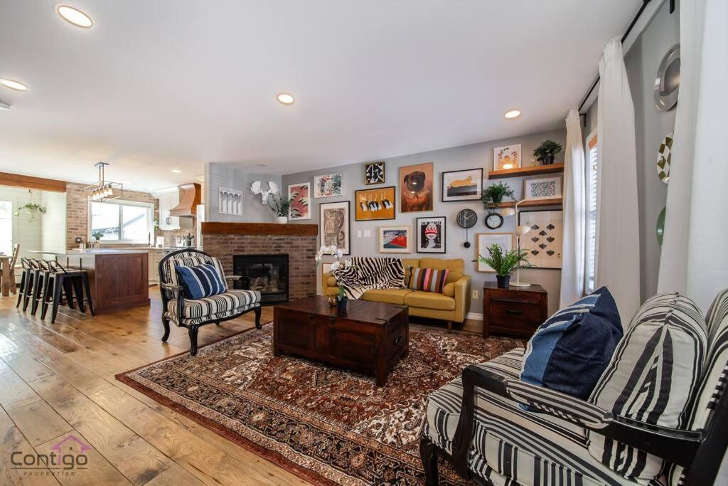 Stylish Euro Vibes Home, Small Gym, Ac, Yard, Office *