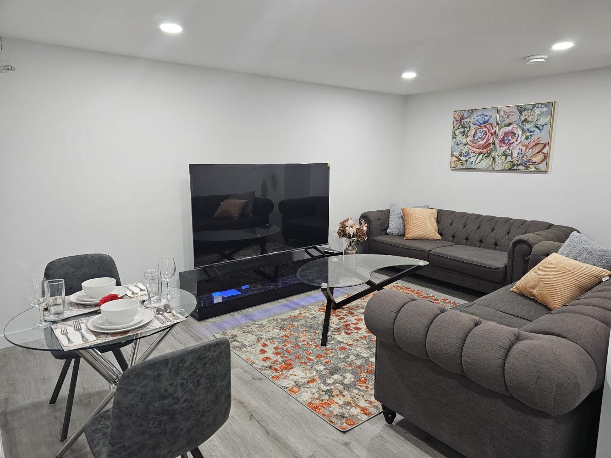 Apartment Contemporary Two Bedroom Basement